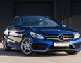 Foto Mercedes-Benz C 400 4 Matic AMG Line / Diamond Blue / ILS Light / Burmester Sound / Keyless GO 